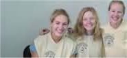 Rachael, Bethany and Leah, great US volunteer doctors of Bruce Peru  - come to assist the doctor